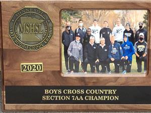 Boys Cross Country Section 7AA Champion 